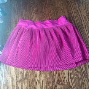 Pink skirt